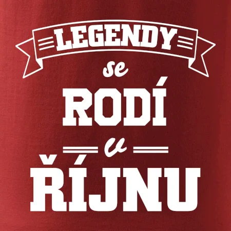 Legendy se rodí v říjnu