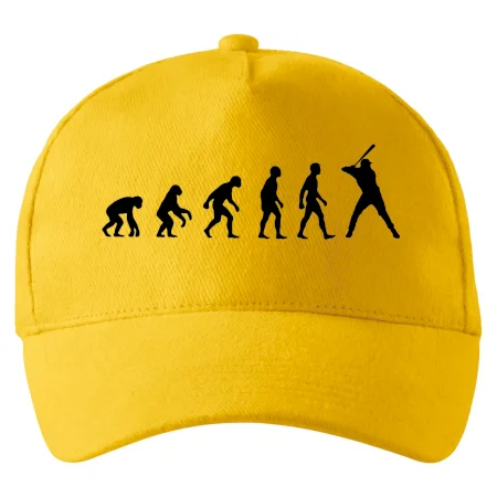 Evoluce baseball pálkař nápřah