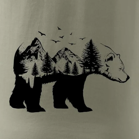 Medvěd ilustrace