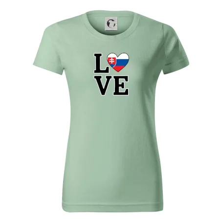 Love Slovenská vlajka