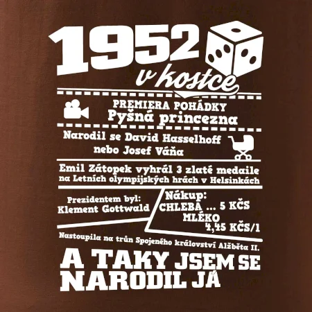 1952 v kostce