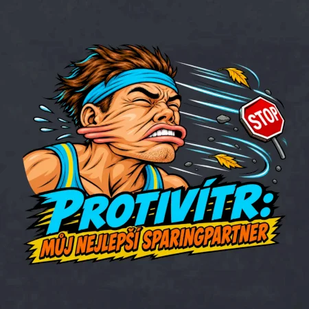Běžecký protivítr můj sparingpartner