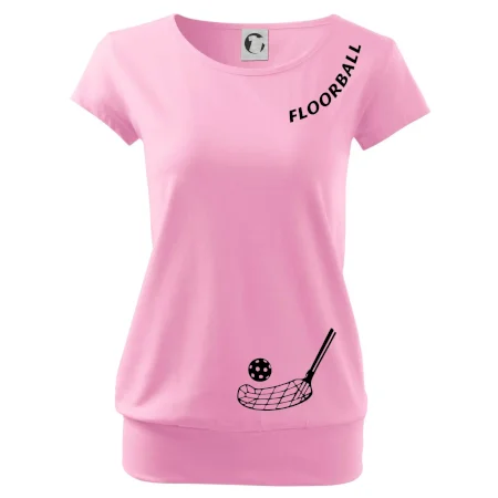 Floorball nápis šikmo