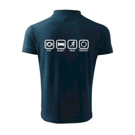 Eat sleep run repeat v řadě