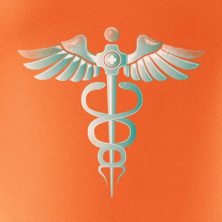 Hrdinové zdravotnictví - logo (Pecka design)