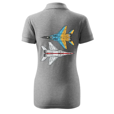 Mig 29 Fulcrum ze spoda a ze zhora