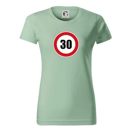 Dopravní značka - omezení rychlosti 30
