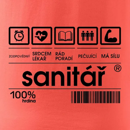 Čárový kód sanitář