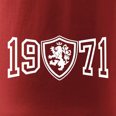 Narozeninový motiv - znak - 1971