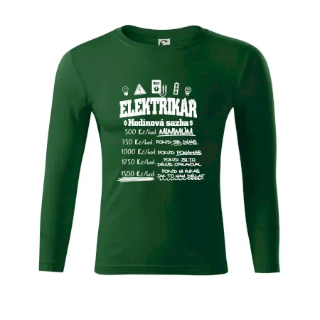 Elektrikář hodinová sazba