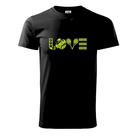 Tenis love nápis