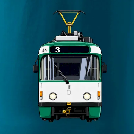 T3R SLF čelo tramvaje linka 3