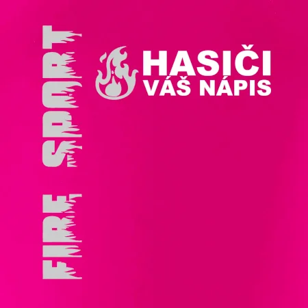 Hasiči REFLEXNÍ (oheň, Firesport, název sboru - vlastní nápis)