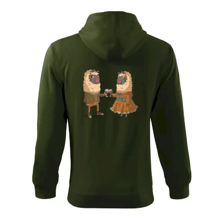 Alpaky s vínem pár