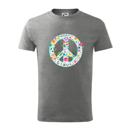 Peace and love symbol