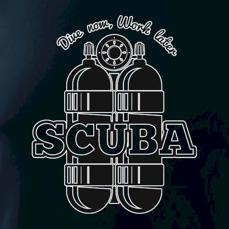 Dive now work later - Scuba