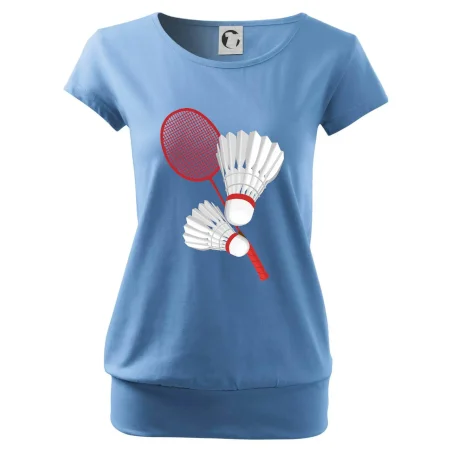 Badminton - pálka a košík