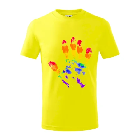 LGBT hand print