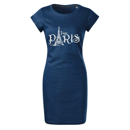 Paris nápis Eiffelovka rovný