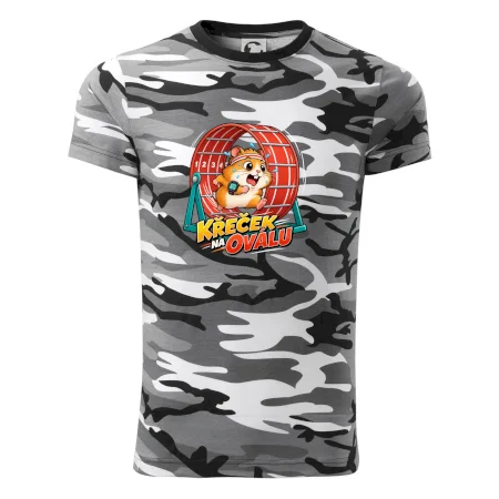 Běžecký křeček na oválu