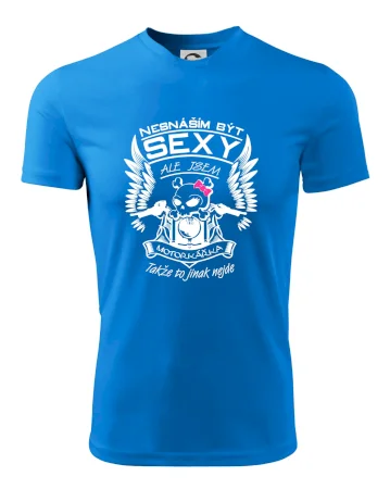 Nesnáším být sexy - motorkářka