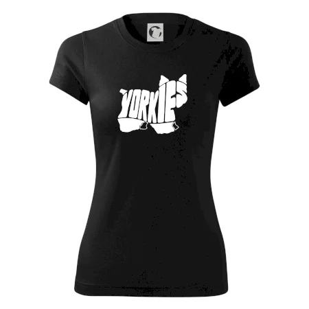 Jorkšírský teriér - Yorkie - Nápis v těle