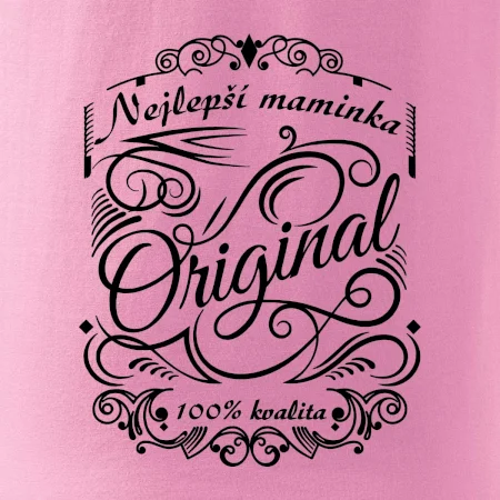 Vintage nejlepší maminka 100% kvalita