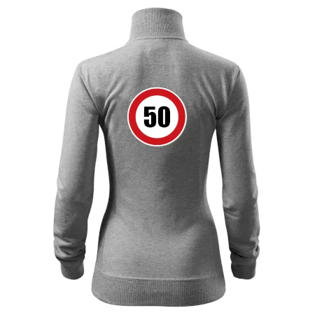 Dopravní značka - omezení rychlosti 50