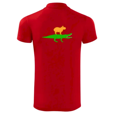Kapybara na krokodýlovi (Moňas)