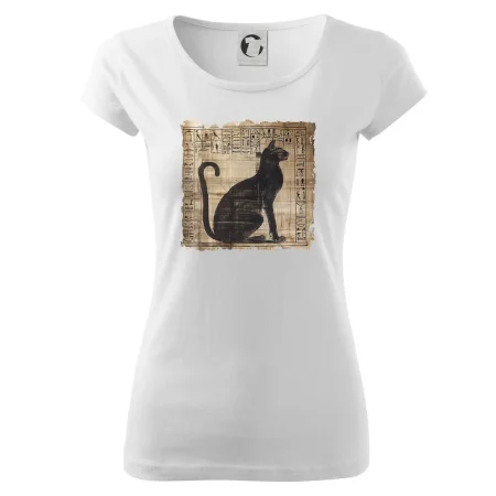 Egyptské hieroglyfy kočka