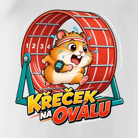 Běžecký křeček na oválu
