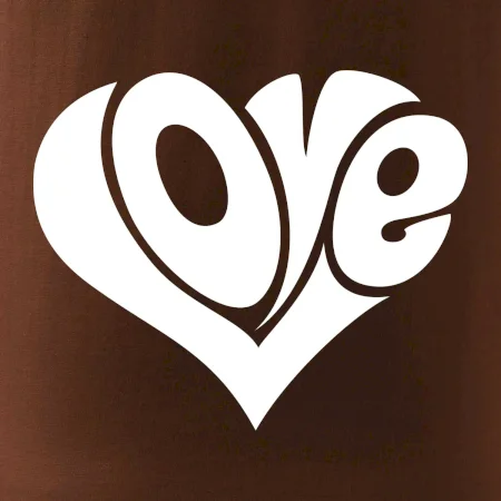 Love nápis jednoduchý