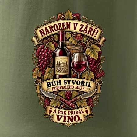 Narozen v září! Víno