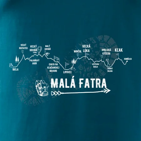 Profil kopca - Malá fatra