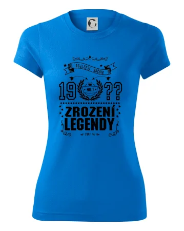 Zrození legendy - pro všechny - vlastní letopočet