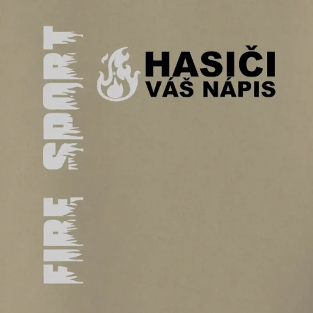 Hasiči REFLEXNÍ (oheň, Firesport, název sboru - vlastní nápis)