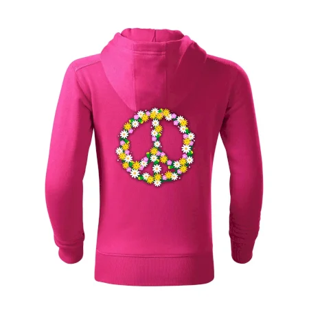 Peace symbol kopretiny