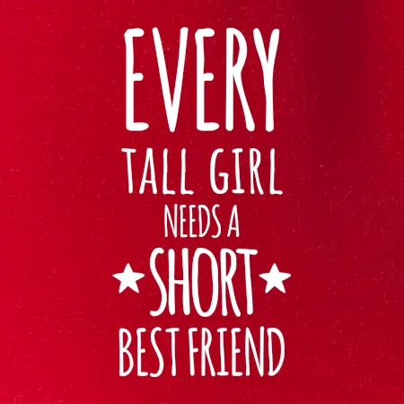 Every tall girl needs a short best friend