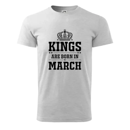 Kings are born in March