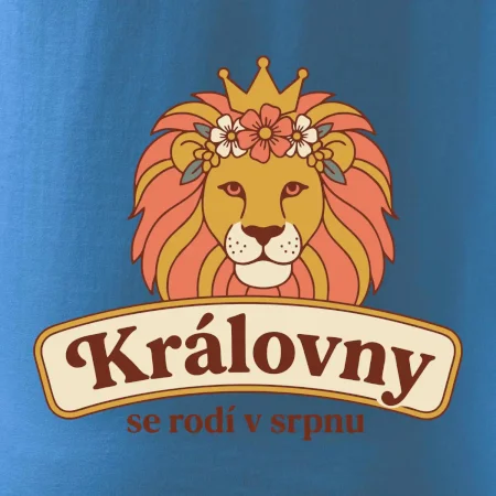 Královny se rodí v srpnu  - barevný lev