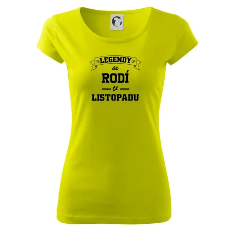 Legendy se rodí v listopadu