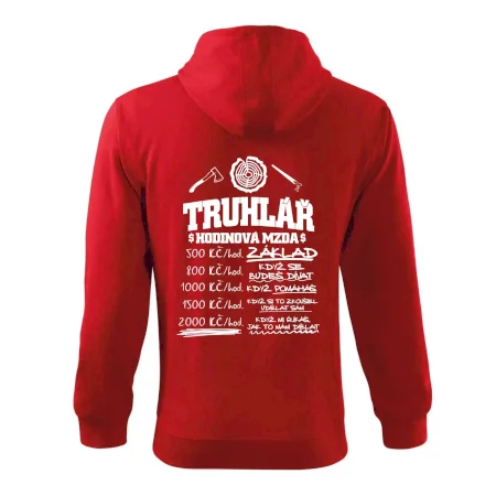 Hodinová mzda truhlář