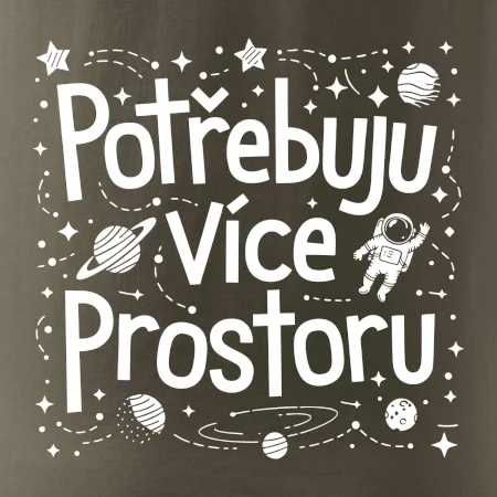 Potřebuju více prostoru