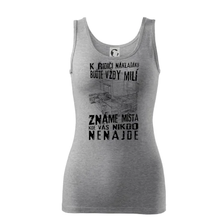 K řidiči náklaďáku buďte vždy milý