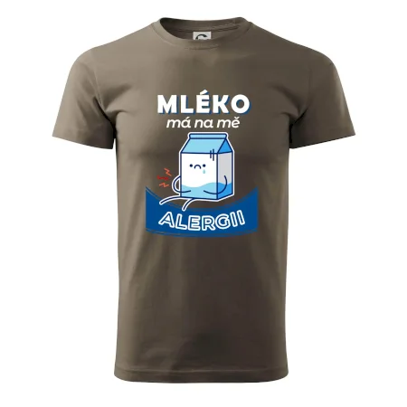 Mléko má na mě alergii
