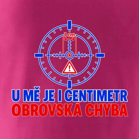 Geodet i centimetr je obrovská chyba