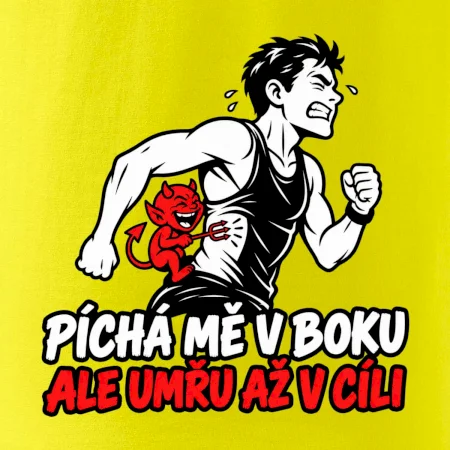 Běžec píchá mě v boku