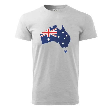 Austrálie - vlajka mapa