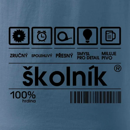 Čárový kód - Školník