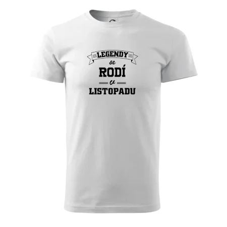 Legendy se rodí v listopadu